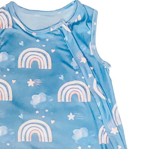 NEW! Infant Girls & Boys Rainbow Lined Sleep Bags | Baby Safe Sleep Blankets - Picture 2 of 3